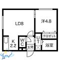 グランセルクル中島公園1階4.9万円