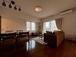 札幌市電2系統 西線9条旭山公園通駅 徒歩2分の賃貸マンション 7階3LDKのリビング/ダイニング