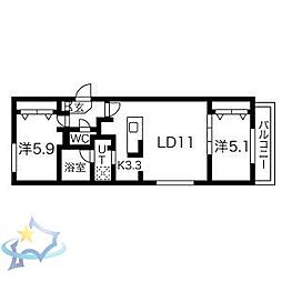 札幌市電2系統 西線14条駅 徒歩3分