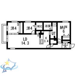 間取図画像 3LDK