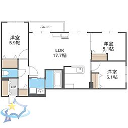 札幌市営南北線 幌平橋駅 徒歩15分 5階/-