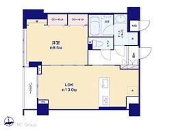 ヴェルティ中野 1LDKの間取図画像