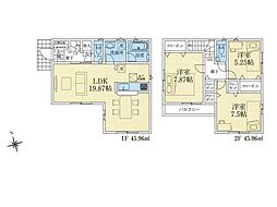 所沢市東狭山ケ丘1丁目 第17 新築一戸建て 全1棟
