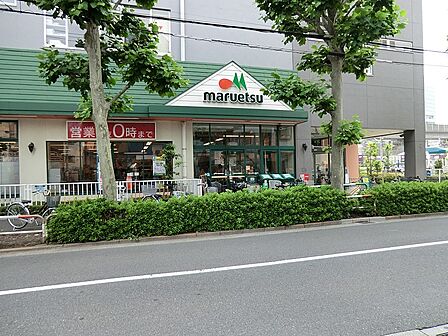 スーパー 100m マルエツ 田端店