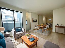 東村山市本町1丁目　一戸建て　全2棟 2SLDKのリビング/ダイニング