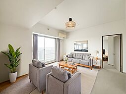 東急ド工ル・スカイマークタワー川口 3LDKのリビング/ダイニング