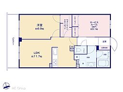 間取図画像 1SLDK