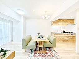 コスモ鶴瀬ステーションスクエア 3LDKのリビング/ダイニング