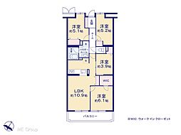 間取図画像 4LDK