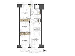 グリーンビレッジ豊玉 3LDKの間取図画像