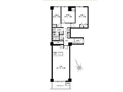 ガーデンハウス 3LDKの間取図画像