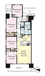 間取図画像 4LDK