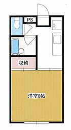 ウエストコーポ 1階/201