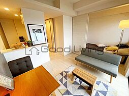 ドゥーエ赤坂 5階1LDKのリビング/ダイニング