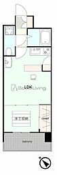 エステート・モア平尾堀川 1LDKの間取図画像
