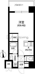 リフェスタ渡辺通 ワンルームの間取図画像