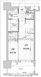 グランフォーレ千早プレミア 1LDKの間取図画像