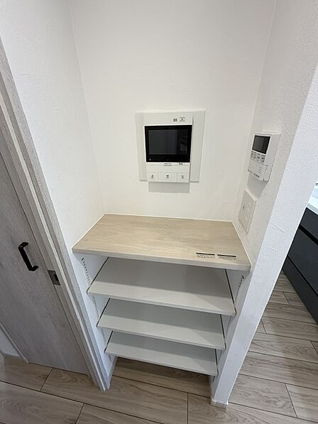 安心のオートロック、TVモニター付きインターホン◎