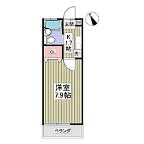 グリーンクリスタルハウス 202 ｜ 埼玉県川口市弥平1丁目（賃貸アパート1K・2階・20.69㎡） その2