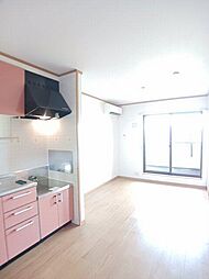 JR福塩線 湯田村駅 徒歩4分の賃貸アパート 2階2DKのリビング/ダイニング