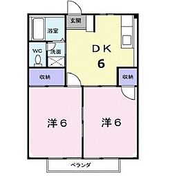 JR福塩線 道上駅 徒歩9分 2階/-