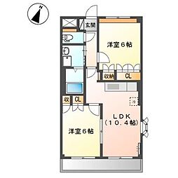 バス 駅家南中学校前下車 徒歩7分 2階/-