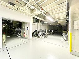 整理整頓された駐輪場。空き状況は都度ご確認下さい。