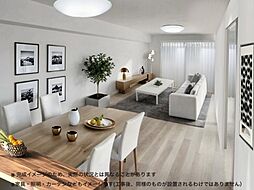 サンライフ南行徳 3LDKのリビング/ダイニング