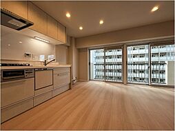 シャンボール第二築地 1LDKのリビング/ダイニング