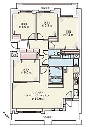 間取図画像 4LDK