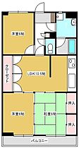 足利スカイタワー16 205 ｜ 栃木県足利市田中町（賃貸マンション3LDK・2階・62.37㎡） その2