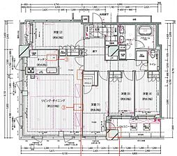 プレサンスレジェンド堺筋本町タワー 4LDKの間取図画像
