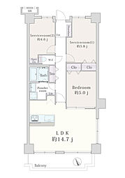 間取図画像 1SLDK
