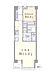 間取り：1LDK、価格4680万円、専有面積45.76m2、バルコニー面積2.54m2 