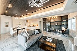 東京メトロ千代田線 乃木坂駅 徒歩5分 2LDKのリビング/ダイニング