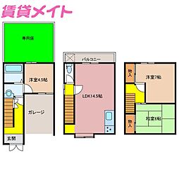 上野車坂戸建て