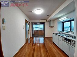 山第2マンション 5階2DKのリビング/ダイニング