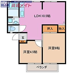 🉐敷金礼金0円！🉐サンビレッジ佐那具　Ａ棟