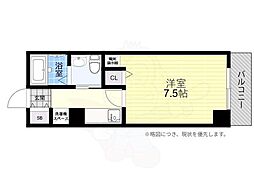 ジョイライフ 1Kの間取図画像