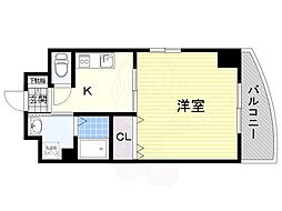さとみマンション2 ワンルームの間取図画像