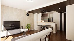 開放感あふれる上質LDK空間