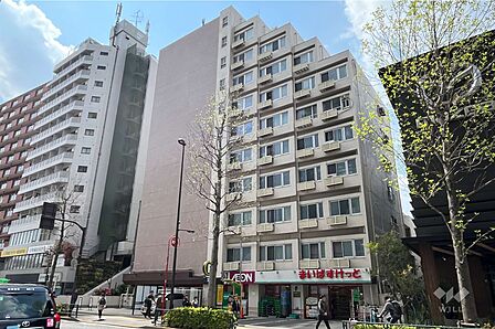 早稲田永谷マンションの外観（北東側から）