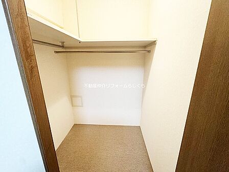 広々ウォークインクローゼットあり