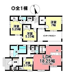 新築戸建 一宮市木曽川町黒田 全1棟
