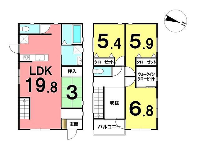 間取り 高知市瀬戸西町1丁目