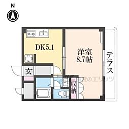 近鉄大阪線 築山駅 徒歩27分の賃貸アパート