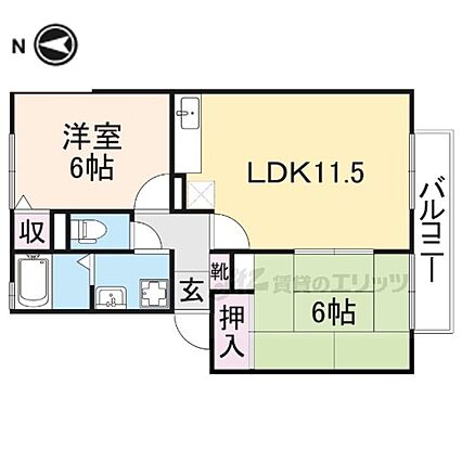 メゾンド・クレール_間取り_0