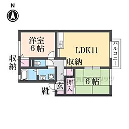 🉐敷金礼金0円！🉐セジュール壱番館Ｋ