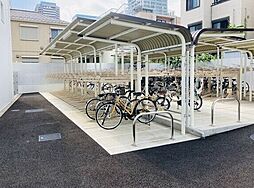 駐輪場です