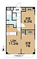 レジデンスミヤビ3階16.6万円